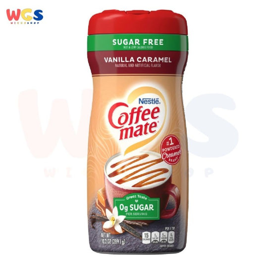 Nestle Coffee Mate Sugar Free Vanilla Caramel Powder Creamer 289.1g