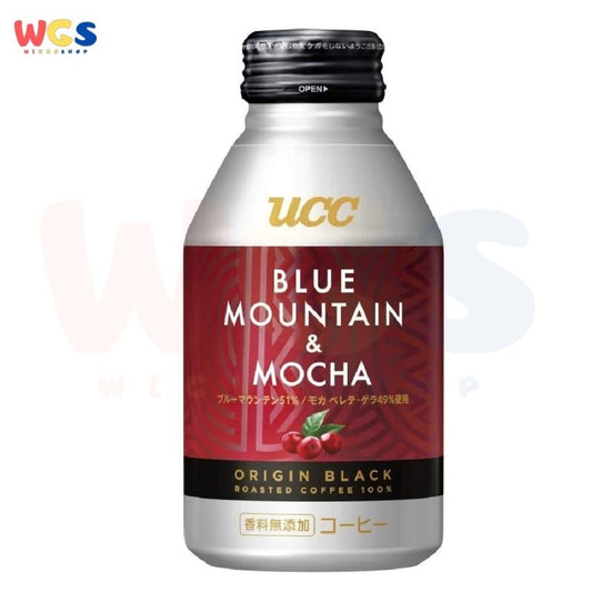 UCC Ueshima Origin Black Blue Mountain & Mocha Canned Coffee 275g