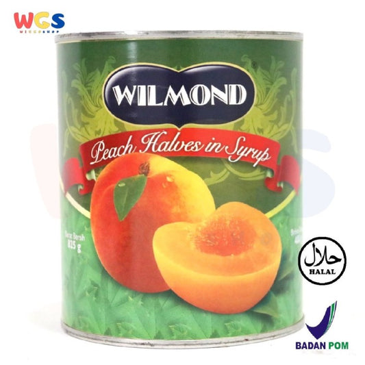 Wilmond Peach Halves in Light Syrup Africa 825g - Buah Persik Syrup