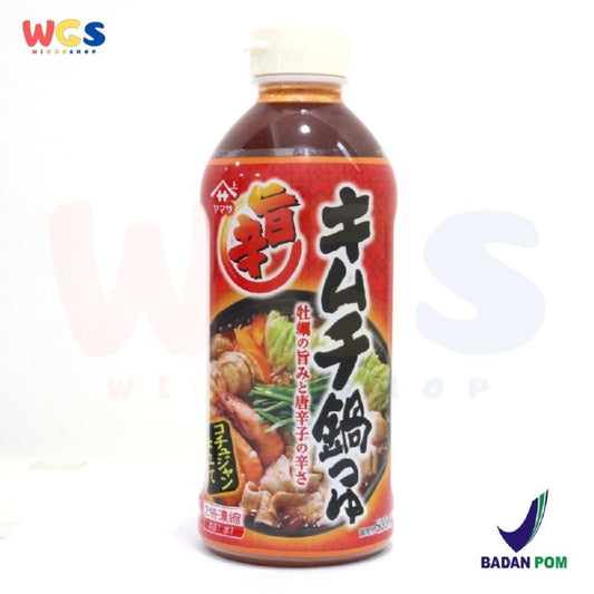 Yamasa Hot Pot Soup Base Kimchi & Gochujang Sauce 500 ml - Steamboat