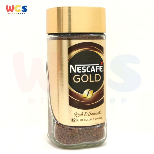 Nescafe Gold Rich & Smooth Pure Soluble Coffee 100gr 50 cups