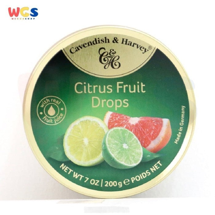 Permen Cavendish & Harvey Citrus Fruit 200 gr - Germany