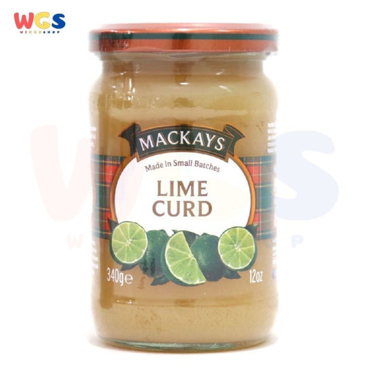 Selai Mackays Lime Curd 340 gr - Selai Jeruk Nipis