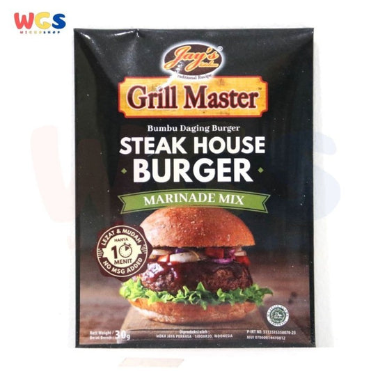 Jays Grill Master Steak House Burger Bumbu Daging Burger 30 gr