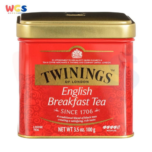 Twinings Traditional English Breakfast Black Tea Rich Taste 3.5oz 100g