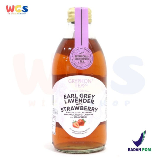 Gryphon Cold Brewed Sparkling Tea Earl Grey Lavender Strawberry 300ml