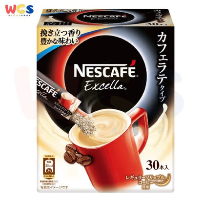 Nescafe Excella Coffee Latte Instant Coffee 30 Stick 198g