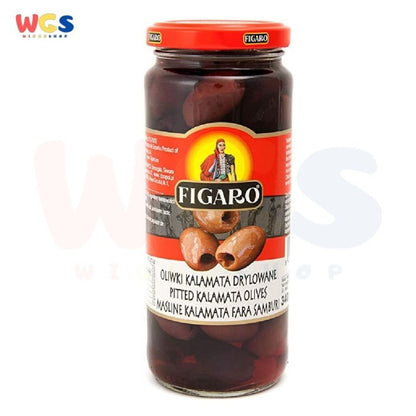 Figaro Pitted Kalamata Olives 450 gr - Buah Zaitun Kalamata