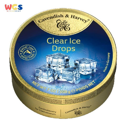 Permen Cavendish & Harvey Ice Drops Clear 200 gr