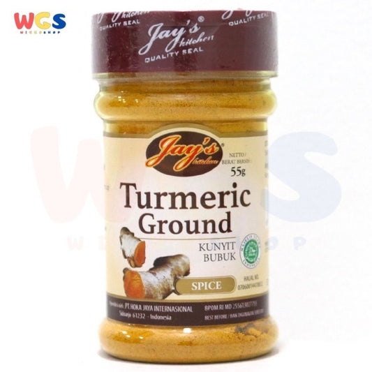 Jay’s Kitchen Turmeric Ground 55g – Kunyit Bubuk Premium