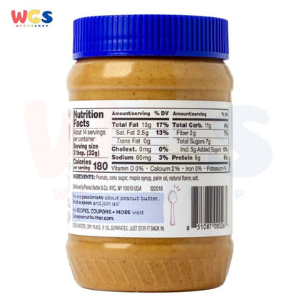 Selai Peanut Butter & Co Peanut Butter Spread Mighty Maple 454g