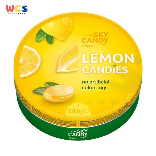 Permen Sky Candy Original Lemon Candies No Artificial Colourings 130g