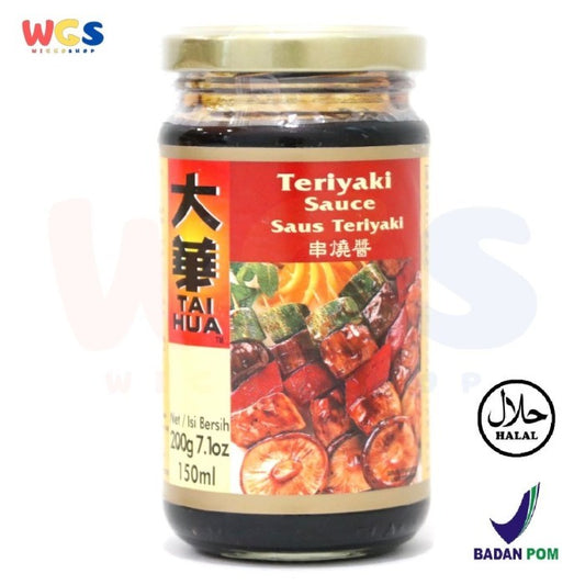 Tai Hua Teriyaki Sauce 200g / 150ml - Saus Teriyaki Premium - Halal & BPOM