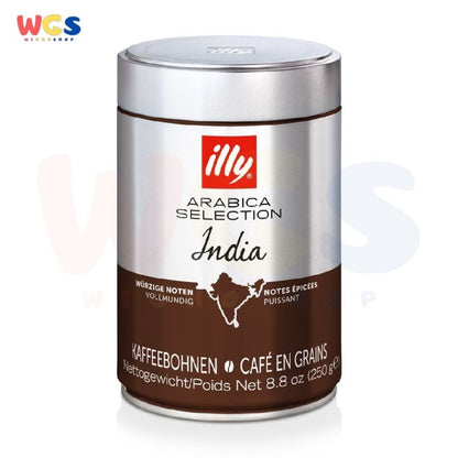 Illy India Arabica Selection Coffee Bean High Aromatic Intensity 250g