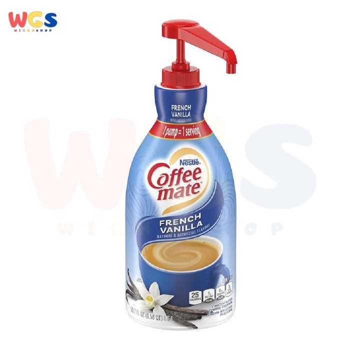 Nestle Coffee Mate French Vanilla Liquid Coffee Creamer Pump 1.5 ltr