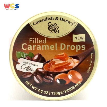 Permen Cavendish & Harvey Caramel Drops Fill With Arabica Coffee 130gr