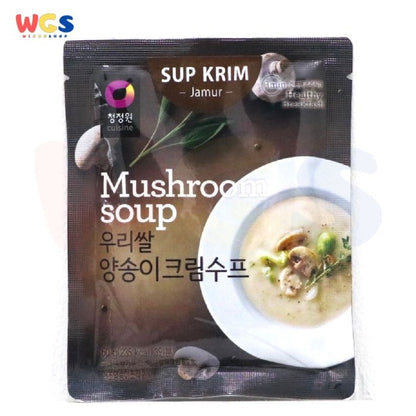 Cream Soup Mushroom Soup Chung Jung One Korean 60 gr - Sup Jamur