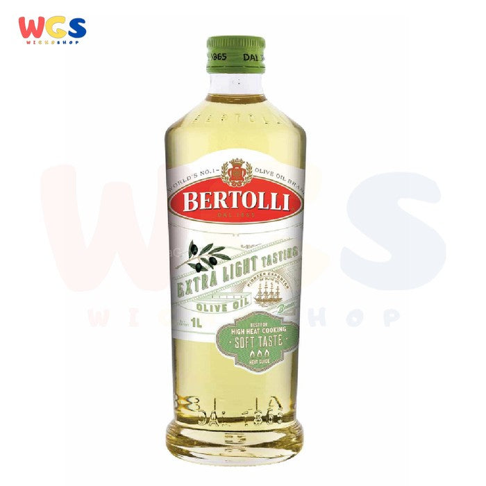 Bertolli Extra Light Tasting Olive Oil 1L - Soft Taste Olive Oil