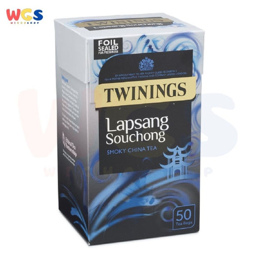 Twinings Tea Lapsang Souchong Smoky Chinese Tea 50 Tea Bags 125g