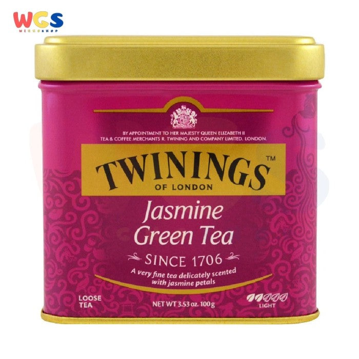 Twinings Tea Jasmine Green Tea With Jasmine Petals Tea Leaf 3.5oz 100g