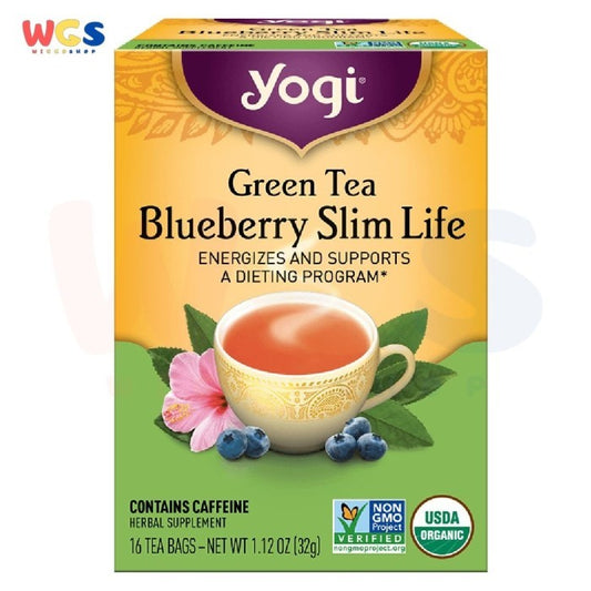 Yogi Tea Green Tea Blueberry Slim Life 16 Tea bags 32 gr