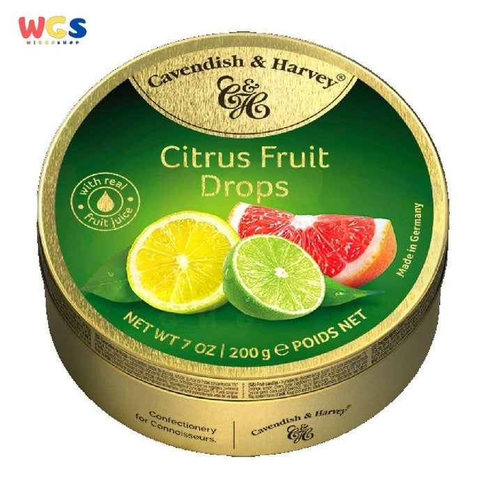 Permen Cavendish & Harvey Citrus Fruit 200 gr - Germany