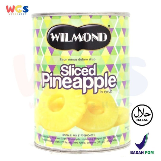 Wilmond Sliced Pineapple in Syrup 567 gr - Buah Nanas Kaleng