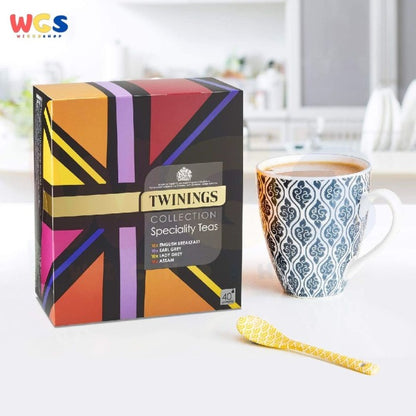 Twinings Tea Union Jack Selection Collection Speciality Teas 40 Bags