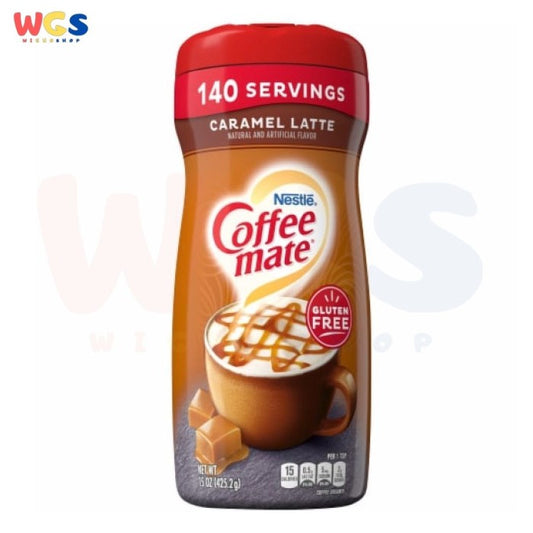 Nestle Coffee Mate USA Caramel Latte Powder Coffee Creamer 15oz 425.2g