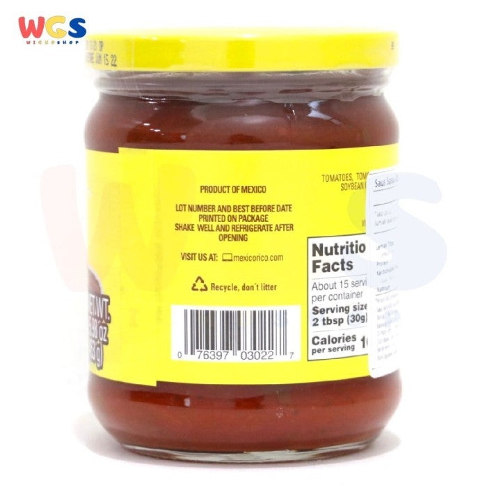 La Costena Salsa Dip Medium Chilli Sauce 453 gr - Sambal