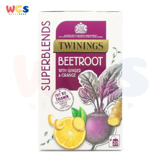 Twinings Tea Superblends Beetroot With Ginger & Orange 20 Tea Bags