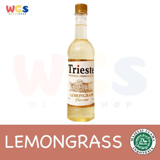 Trieste Syrup Lemongrass Premium Flavor 650 ml - HALAL MUI