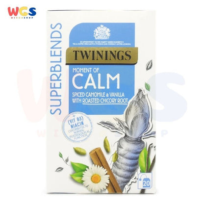 Twinings Tea Superblends Calm Spiced Chamomile Vanilla 20 Bags x 1,5gr