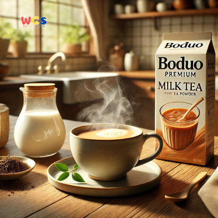 BODUO Premium Milk Tea Powder 1kg – Halal dan BPOM