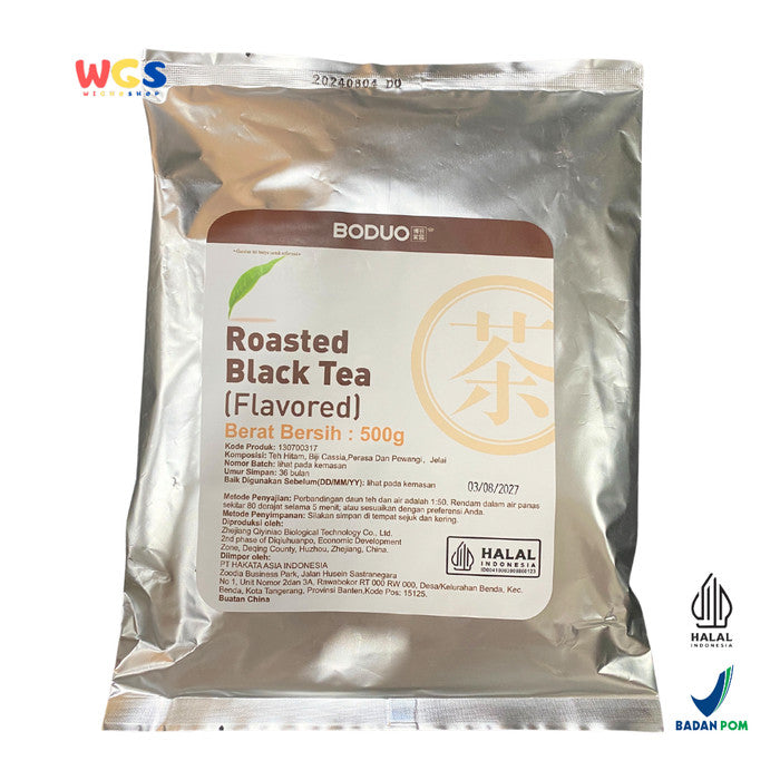 BODUO Roasted Black Tea (Flavored) 500g – Halal - BPOM dan Berkualitas Tinggi