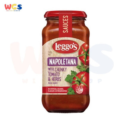 Leggo's Napoletana With Chunky Tomato & Herbs Pasta Sauce 500g