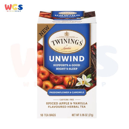 Twinings Unwind Night Sleep Passion Flower & Chamomile Tea 18p x 1.5g