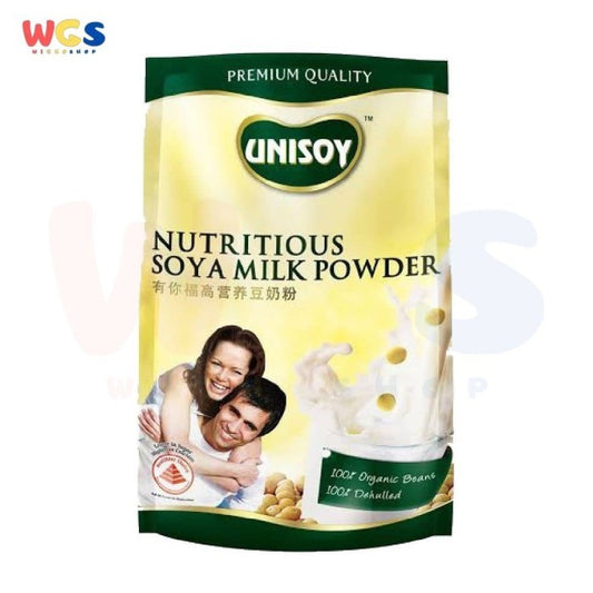 Unisoy Soya Milk Powder Low Sugar Instant 240 gr - Susu Bubuk Kedelai