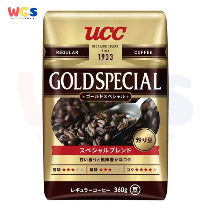 UCC Gold Special SPECIAL Blend Coffee Beans 360 gr