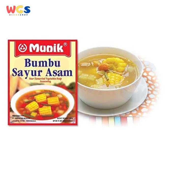 Munik Bumbu Sayur Asam Instant Seasoning 180g - Halal