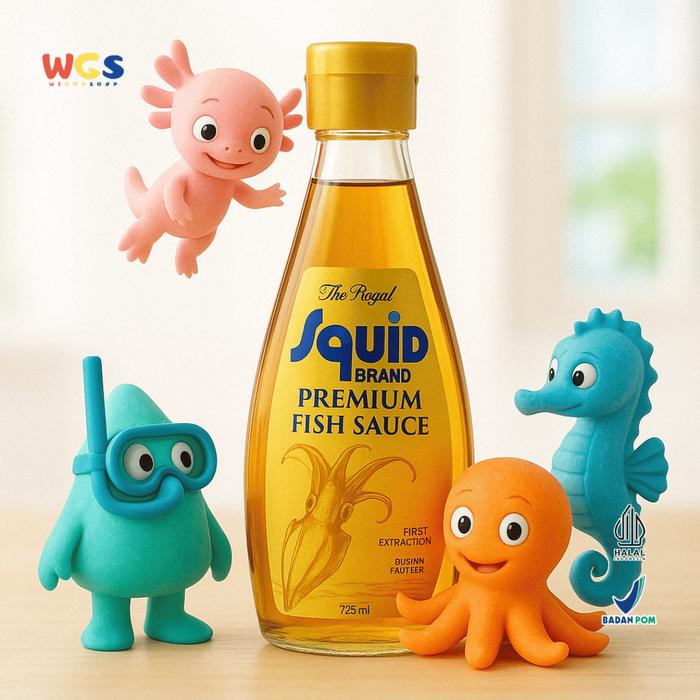 Squid Brand The Royal Premium Fresh Anchovies Fish Sauce 300ml