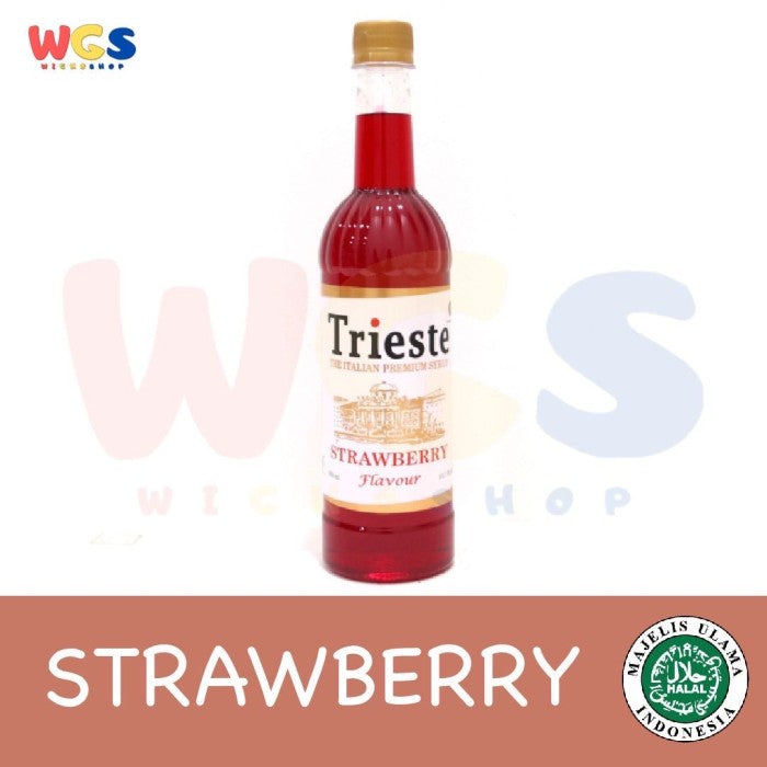 Trieste Syrup Varian Fruit Premium Flavours 650 ml - Rasa Buah-Buahan