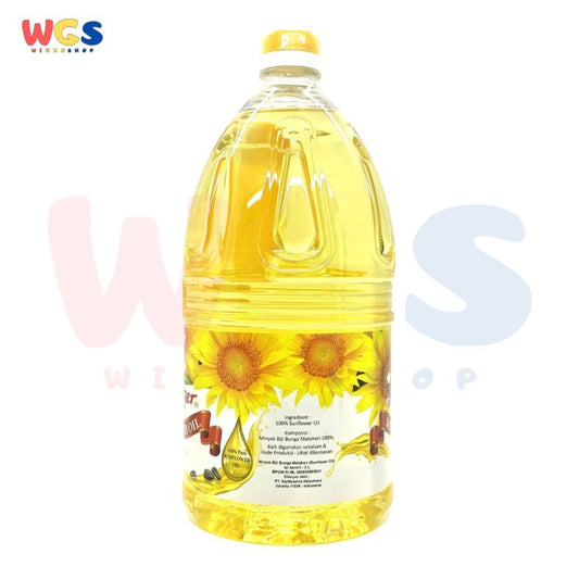 Kroger Sunflower Oil 100% Pure 2 ltr - Minyak Biji Bunga Matahari