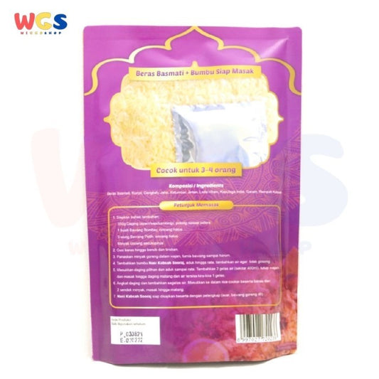 Sooraj Nasi Kabsah Basmati & Bumbu Rempah Kabsah 240g - Halal