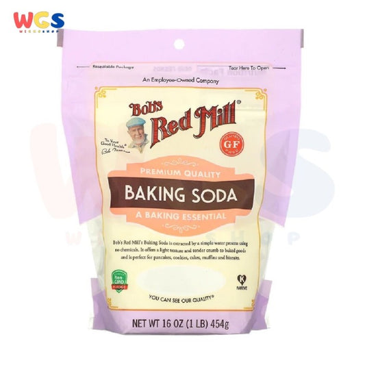 Bob's Red Mill Baking Soda Premium Quality Gluten Free 16oz 454g