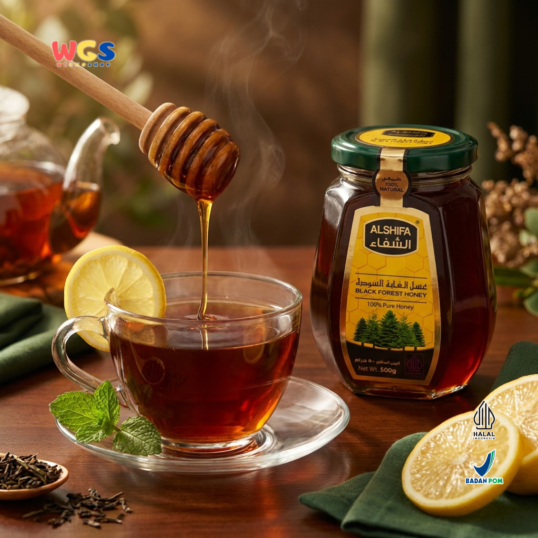 Alshifa Natural Pure Premium Black Forest Honey Strong &amp; Rich 500g