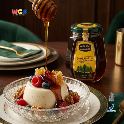Alshifa Natural Pure Premium Black Forest Honey Strong &amp; Rich 500g