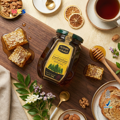 Alshifa Natural Pure Premium Black Forest Honey Strong &amp; Rich 500g