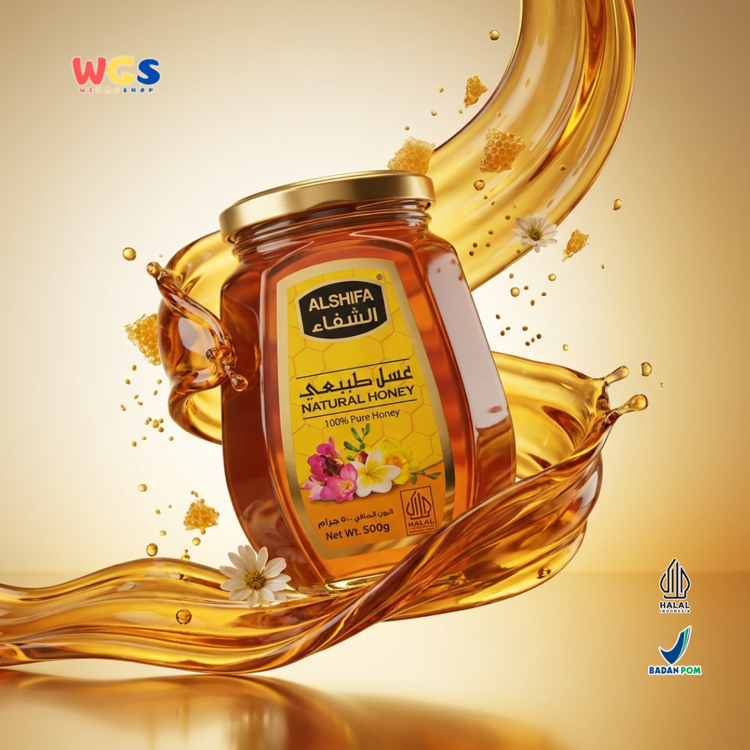 Alshifa Natural Pure Premium Natural Honey Authentic &amp; Distinct 500g