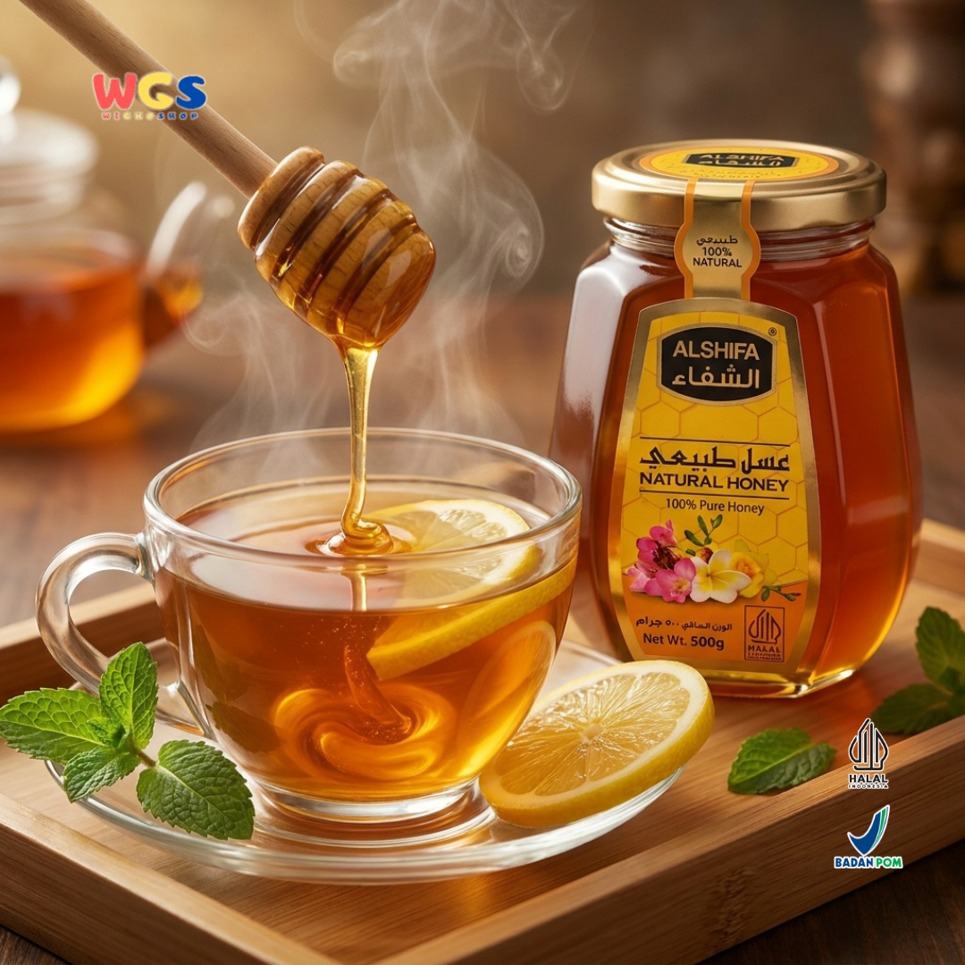 Alshifa Natural Pure Premium Natural Honey Authentic &amp; Distinct 500g